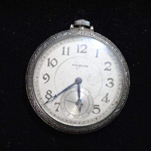 For Repair Vintage 1932 Waltham Pocket Watch Model 1894 Not Working